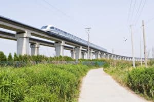 magnetismo en los trenes