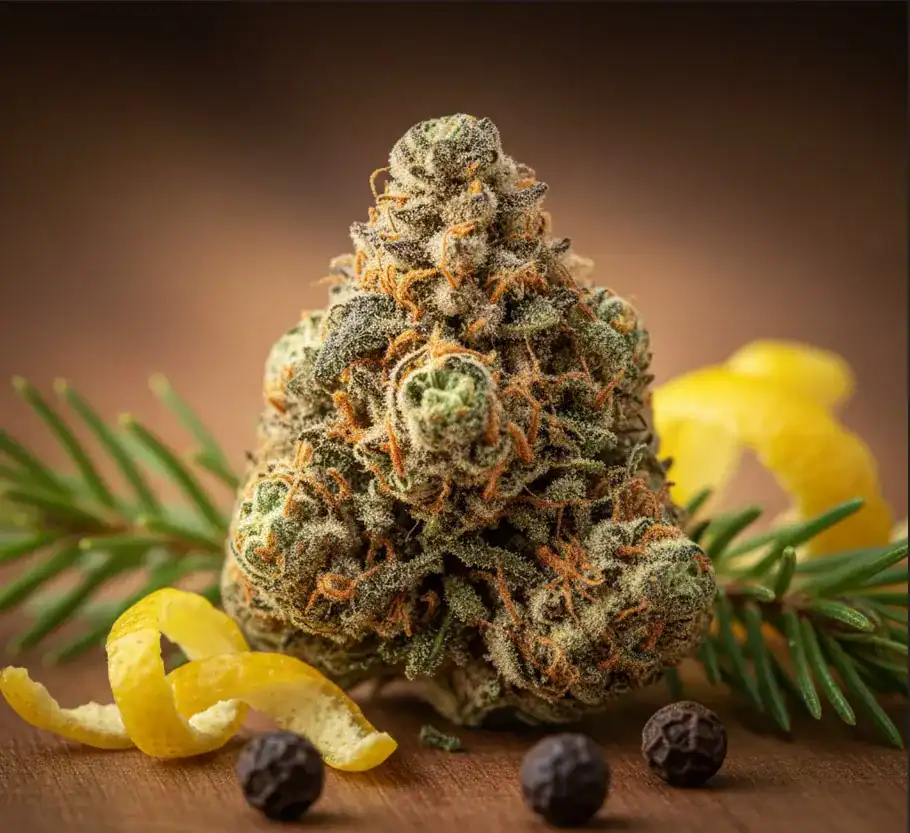 Terpenos y aromas en flores de CBD